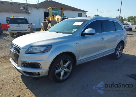 2013 Audi Q7 3.0T S Line Prestige из США, поврежденный, VIN WA1DGAFE4DD001862